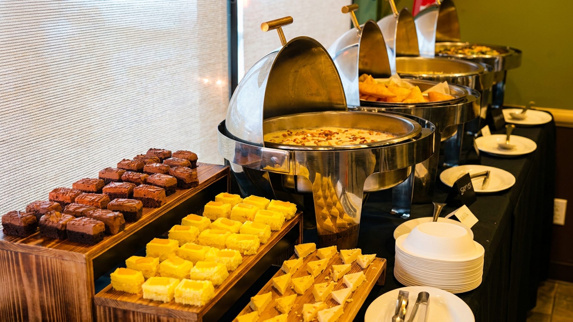 Sunday buffet — over 30 dishes