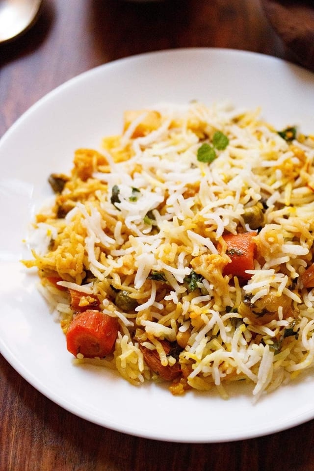 Veg Biryani.