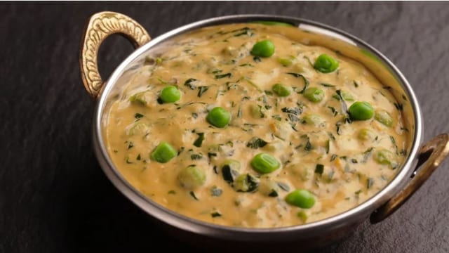 Methi Malai Matar.