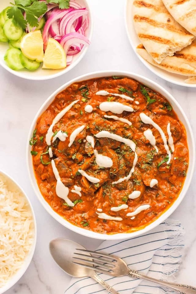 Mushroom Masala.