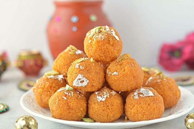 Motichoor Ladoo.