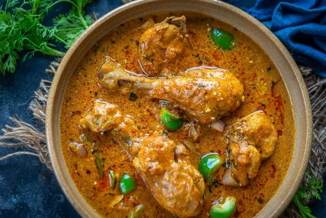 Kadai Chicken.