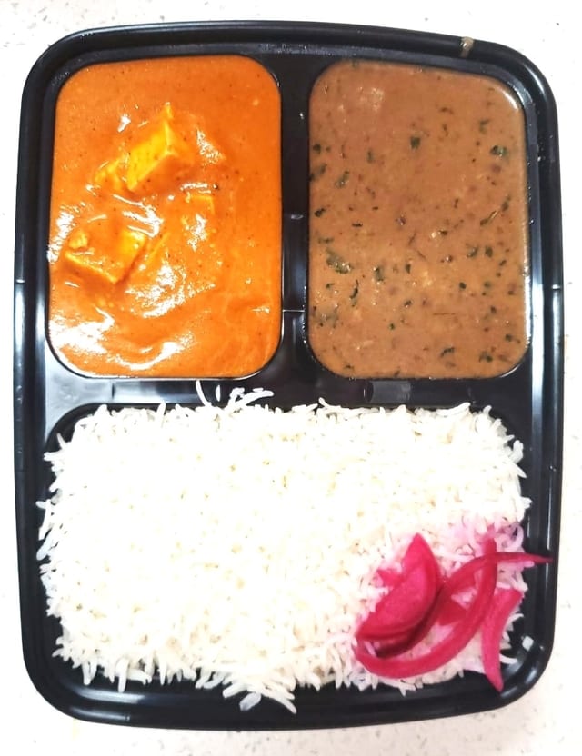 Paneer Butter Masala and Chole Masala Combo.
