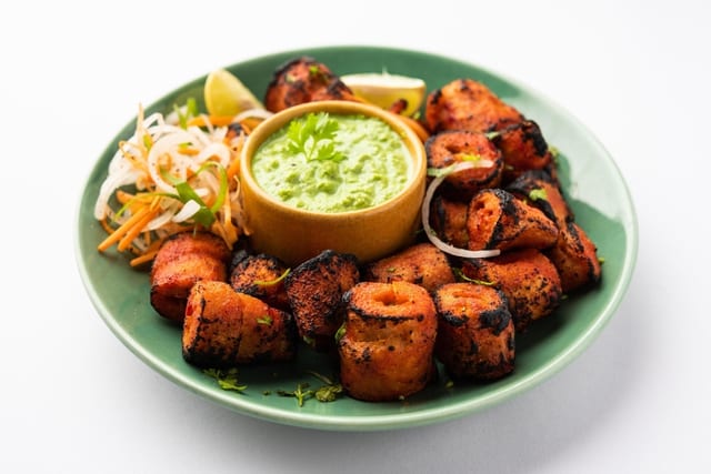 Tandoori Soya Chaap.