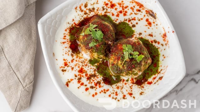 No Onion No Garlic Dahi Bhalla.