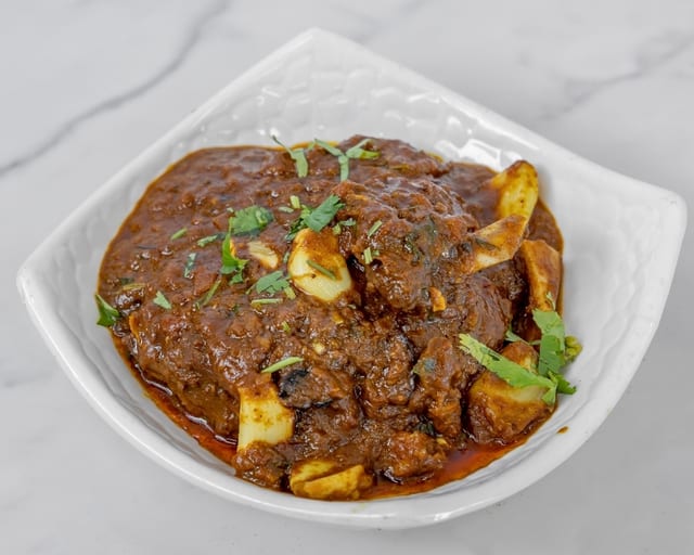 V's Signature Champaran Mutton.