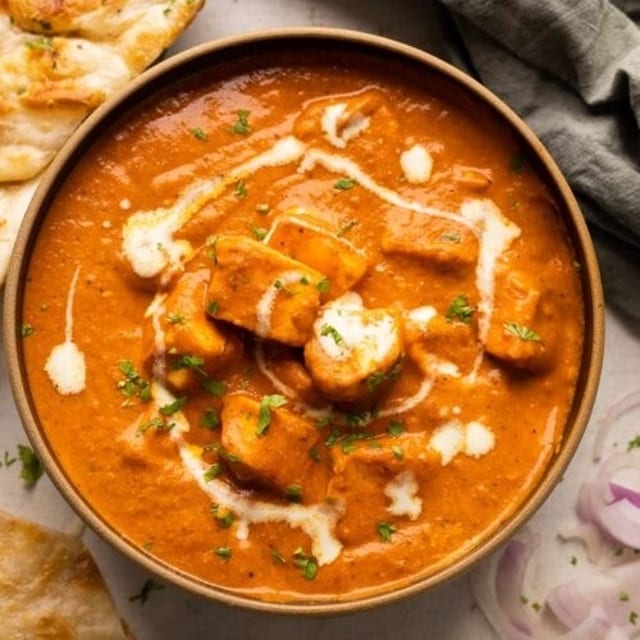 No Onion No Garlic Paneer Butter Masala.