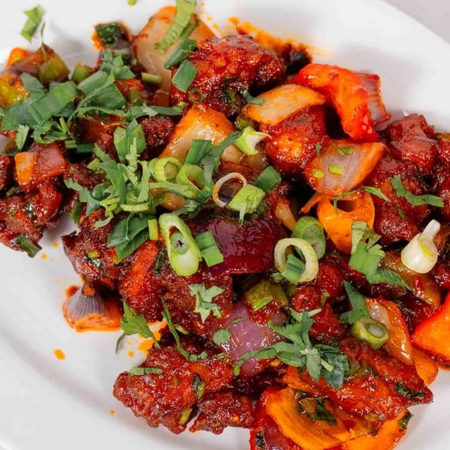Chicken Manchurian.