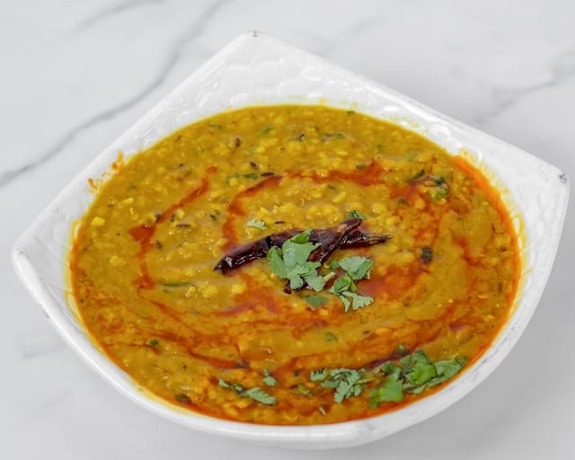 No Onion No Garlic Dal Tadka.