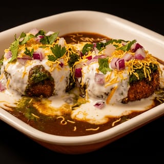 Aloo Tikki Chaat